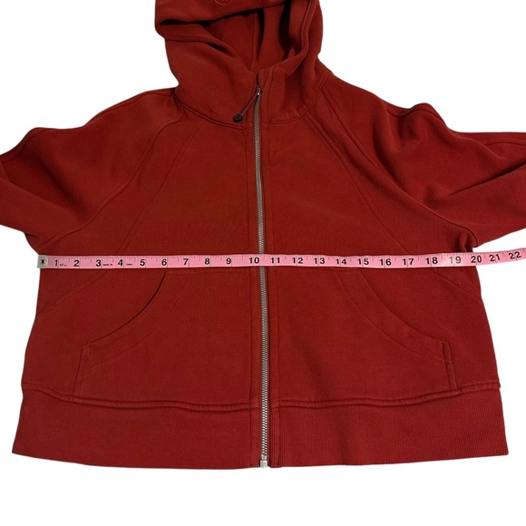 Lululemon | Scuba Oversized Full-Zip Hoodie Terra Orange Size XS/S - Picture 13 of 14